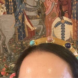 Lelet headband Greek Goddess with real stones